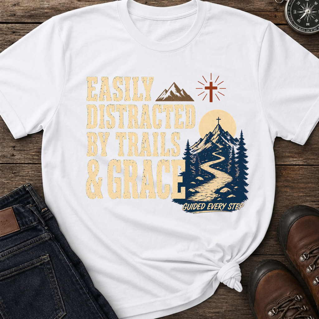 Distracted Trails & Grace T-Shirt