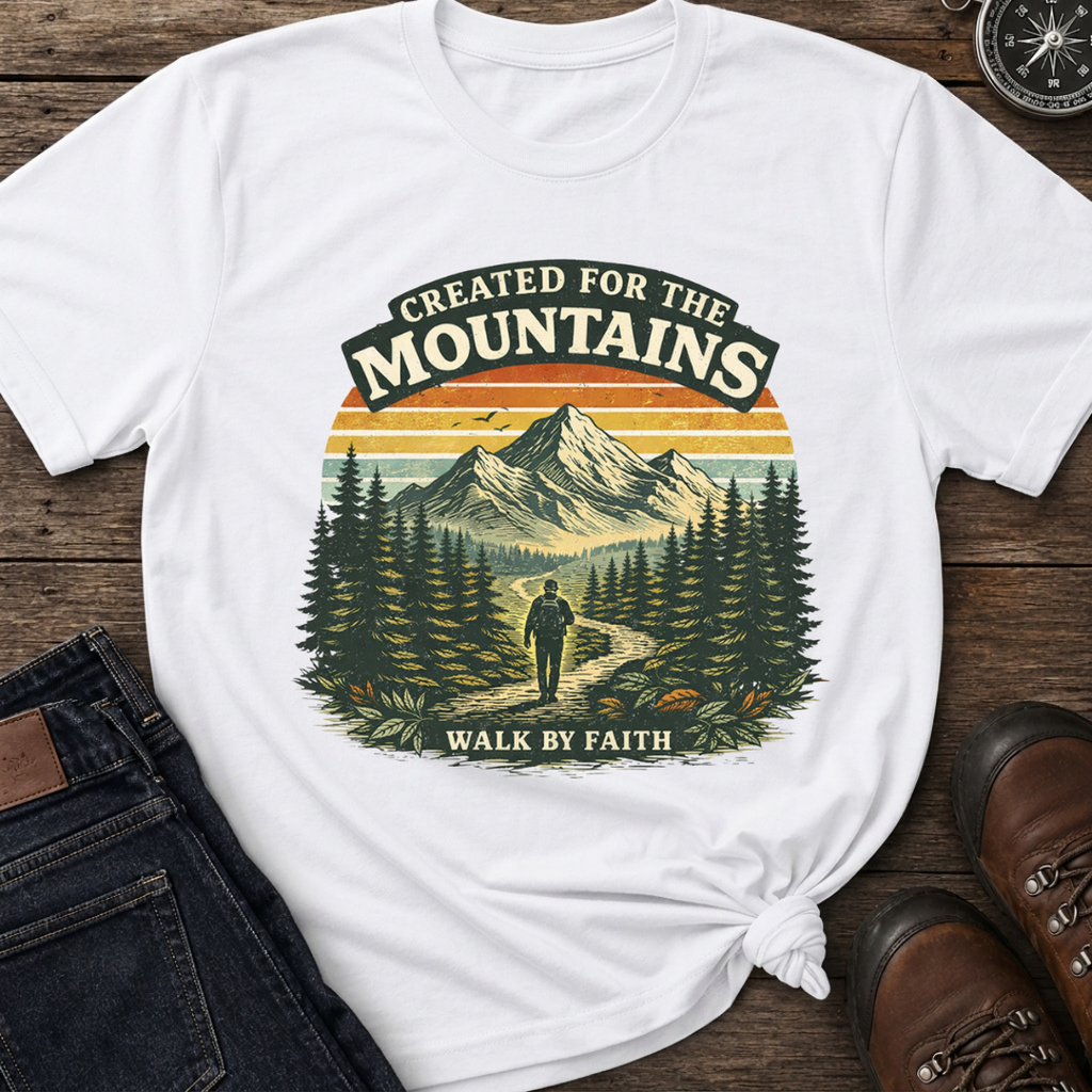 Created for Mountains T-Shirt