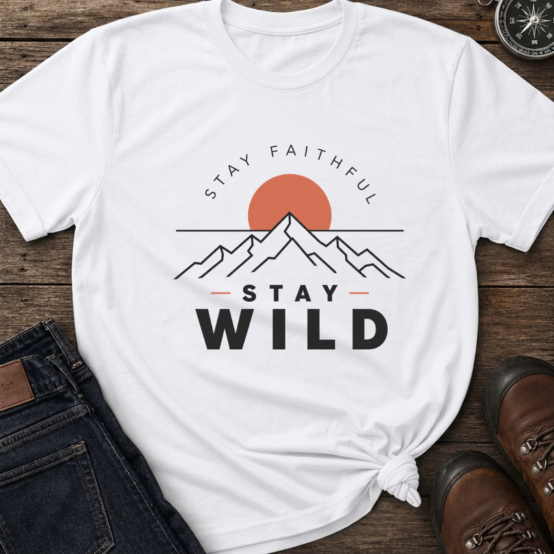 Stay Faithful Minimal T-Shirt