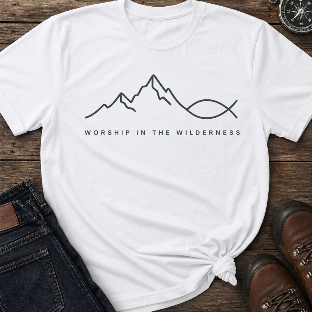 Worship Wilderness Line T-Shirt
