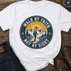 Walk By Faith Badge T-Shirt