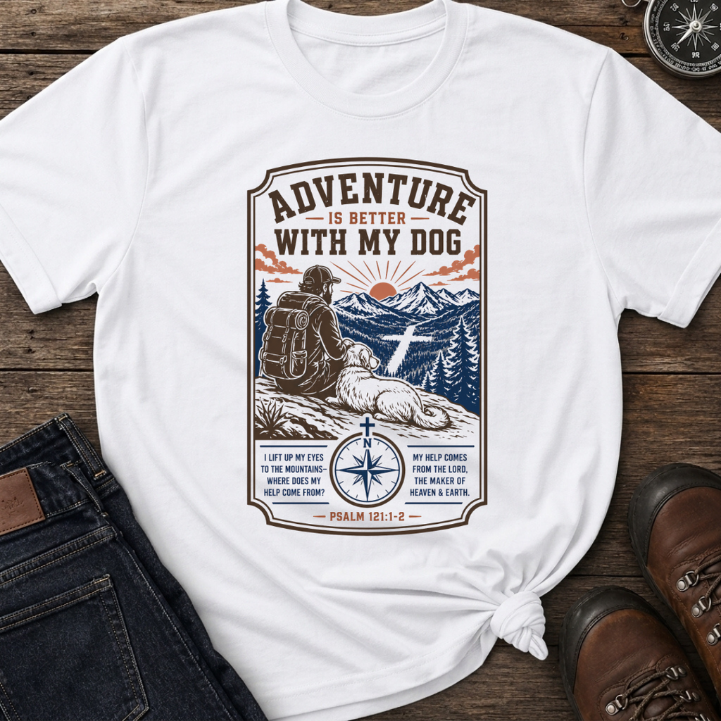 Adventure With Dog T-Shirt