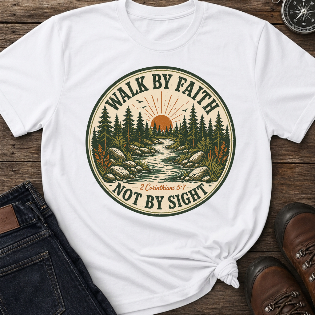 Walk by Faith Sight T-Shirt